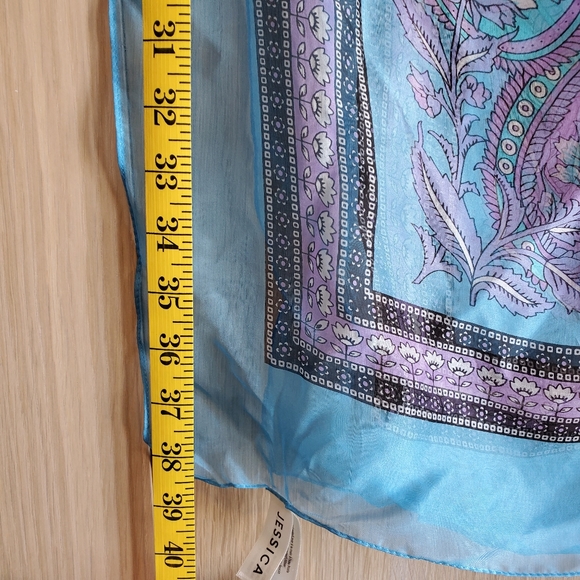 100% Silk Scarf - Picture 5 of 6